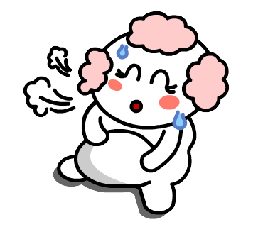 我吃撐囉