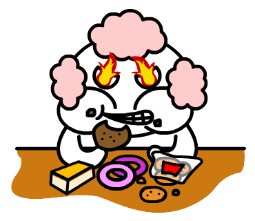 怒囉！爆食中 / 洩恨